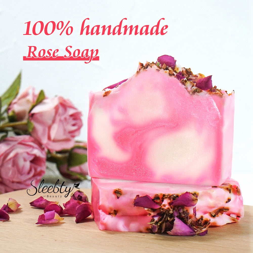 Handmade Rose Soap | Natural Rose Soap | SoapFinds